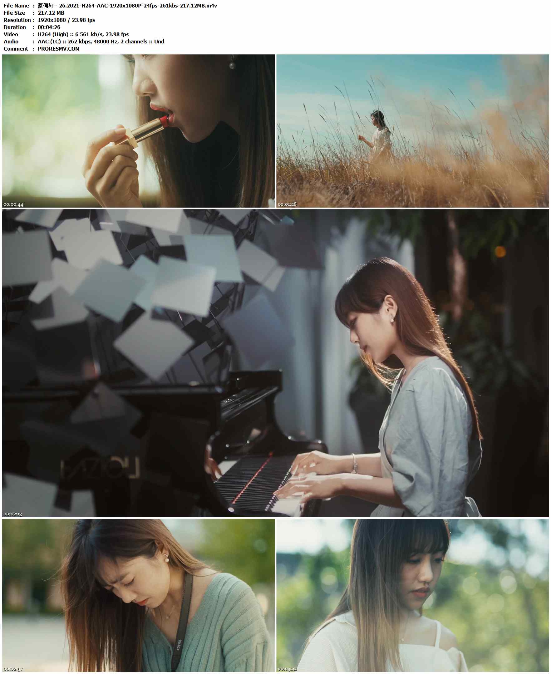 蔡佩轩 - 26.2021-H264-AAC-1920x1080P-24fps-261kbs-217.12MB官方MV_高清MV